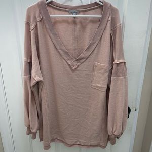 White Birch pullover